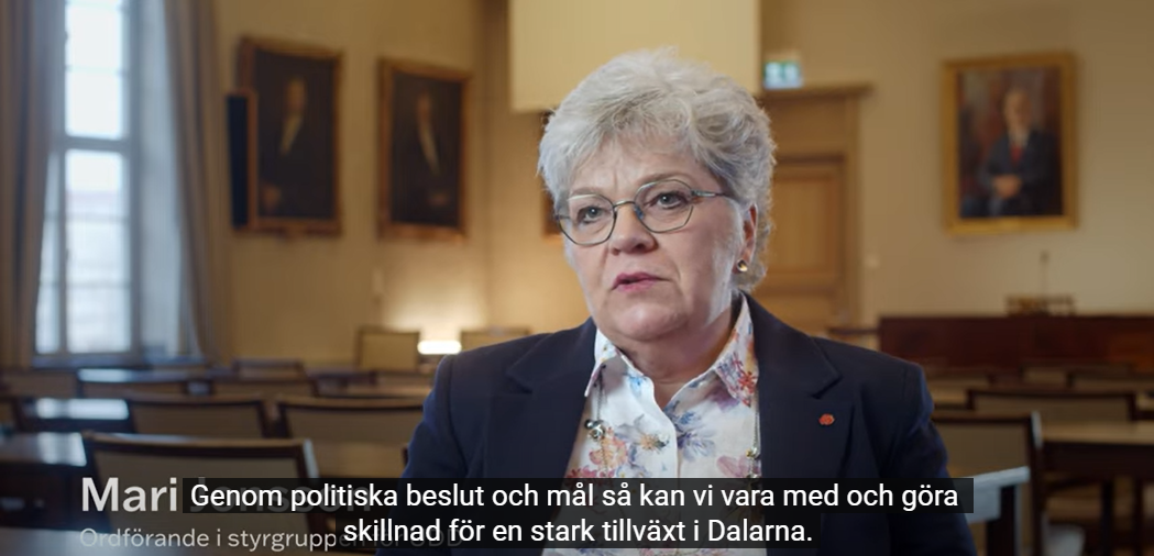 En kvinna som pratar från filmen om UDD