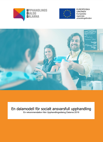 Omslag En dalamodell socialt ansvarsfull upphandling